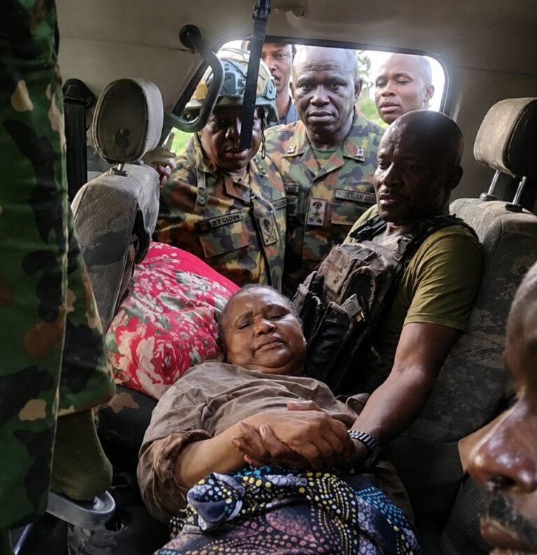 BREAKING: Troops Rescue Late Gen. Rabe’s Wife from Bandits BREAKING: Troops Rescue Late Gen. Rabe’s Wife from Bandits