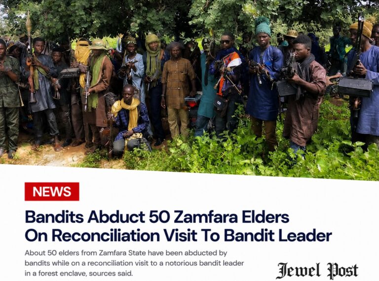 Bandits Abduct 50 Zamfara Elders On Reconciliation Visit To Bandit Leader Bandits Abduct 50 Zamfara Elders On Reconciliation Visit To Bandit Leader