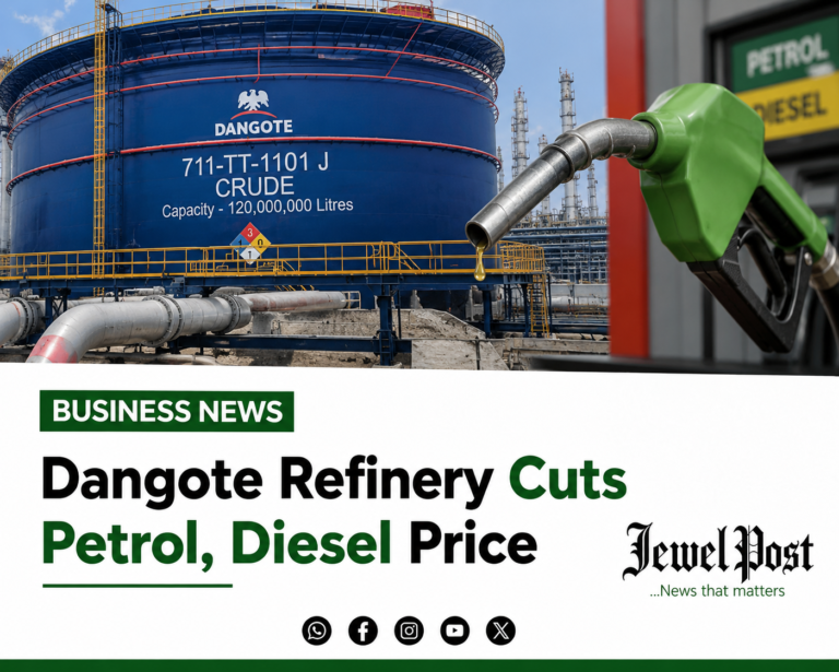 Dangote Refinery Cuts Petrol, Diesel Price