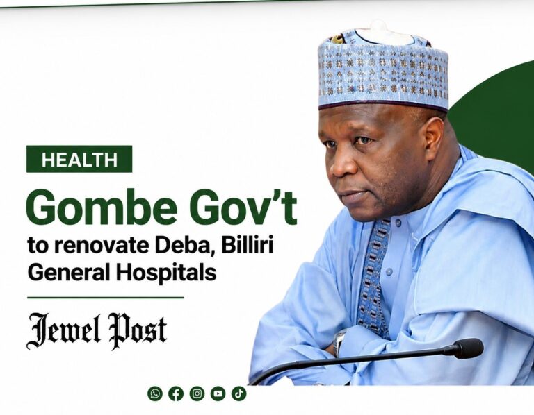  Gombe Gov’t to renovate Deba, Billiri General Hospitals