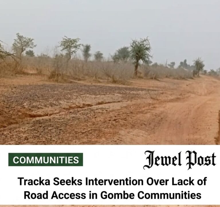 Tracka Seeks Intervention Over Lack of Road Access in Gombe Communities